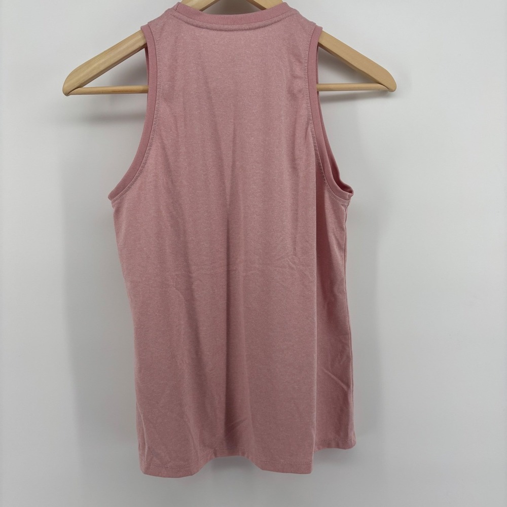 Nike Tank Top Womens XS Pink Excellent Dri-FIT Heathered Sleeveless Gym Shirt - Picture 5 of 7
